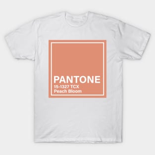 pantone 15-1327 TCX Peach Bloom T-Shirt